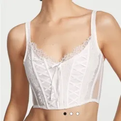 🤍 Corsé Victoria's Secret — Blanco