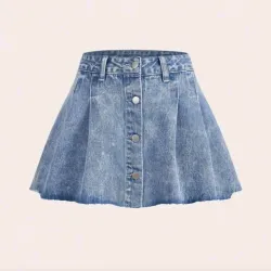 💙 Falda de mezclilla — Azul