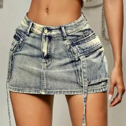 💙💚 Falda de mezclilla — Vintage