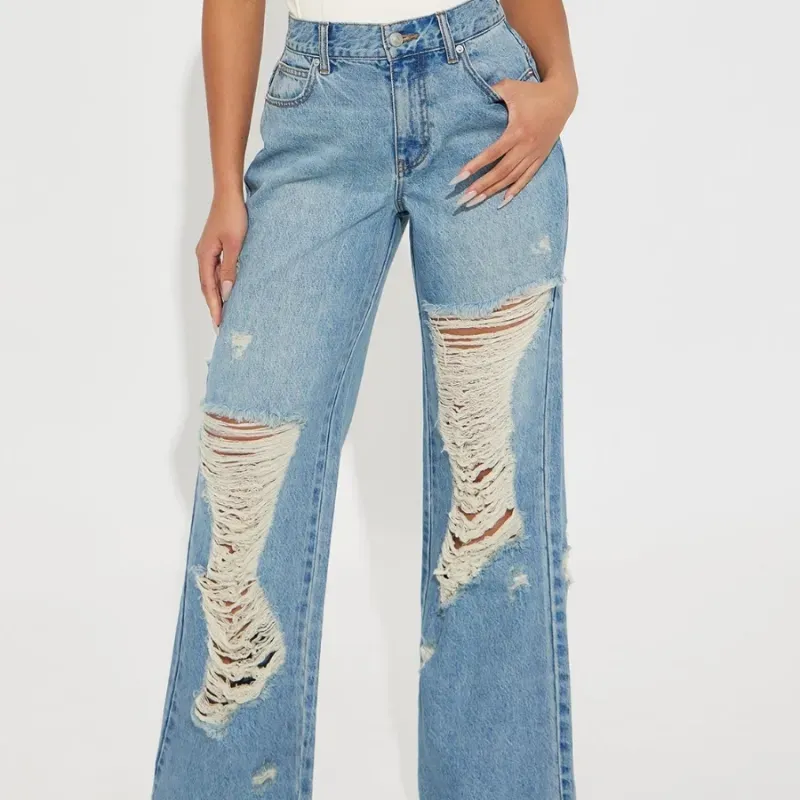 💙 FashionNova Jeans — Azul Lavado Medio