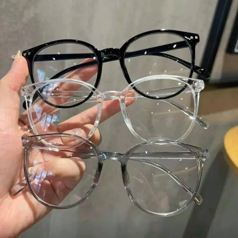 🖤 Gafas con cristales transparentes 