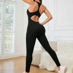 🖤 Mono deportivo largo — Negro