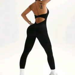 🖤 Mono deportivo largo — Negro