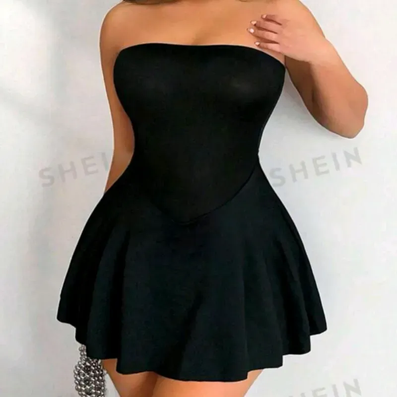 Mono/vestido negro