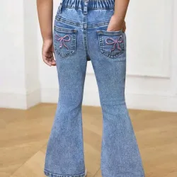 Pantalón campana vaquero