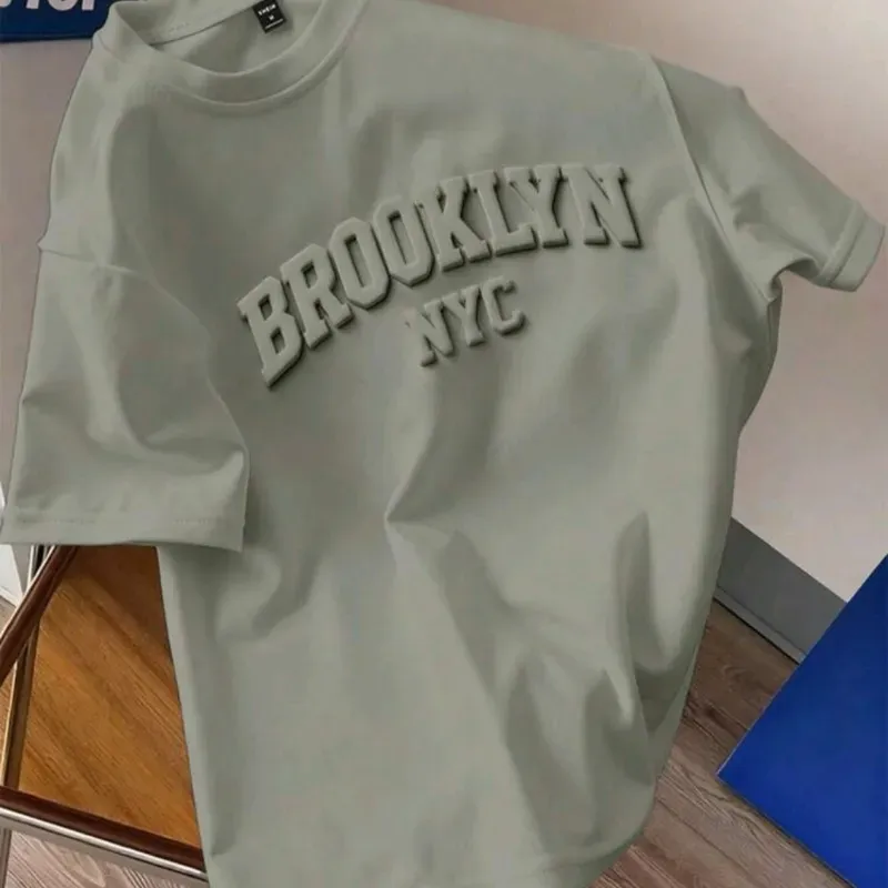 Pulover d hombre verde oliva con relieve