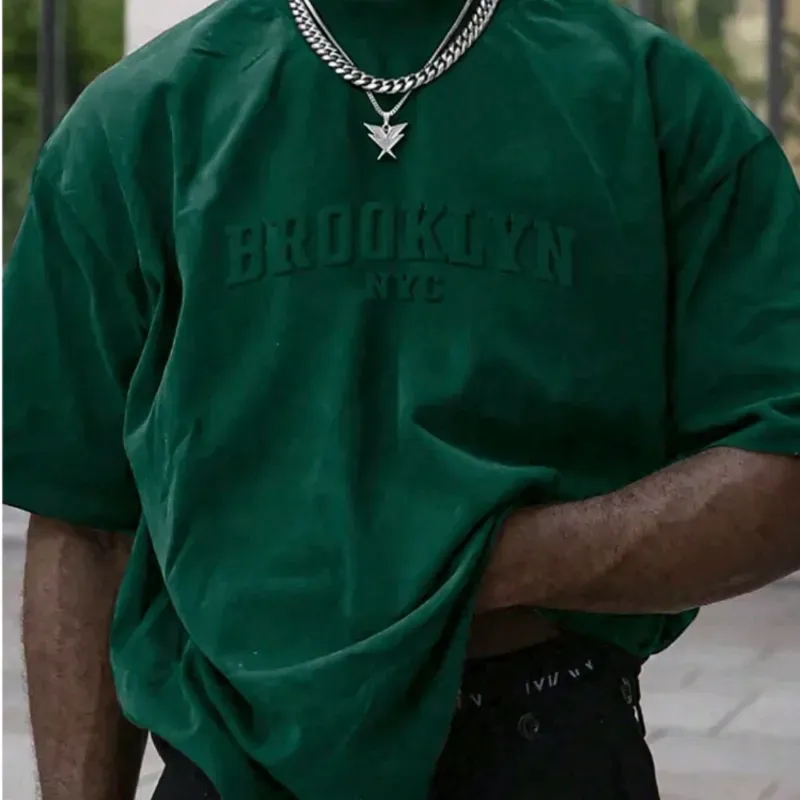 Pulover d hombre verde oscuro