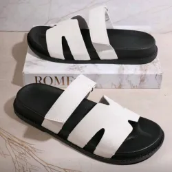 🤍 Sandalia estilo Hermes — Blanco