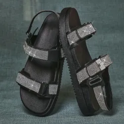 🖤 Sandalias de correas — Negro