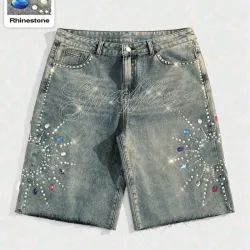 Short d hombre d mezclilla