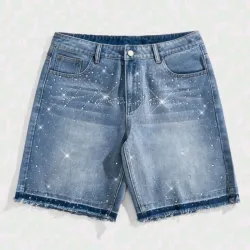 Short d mezclilla lavado medio