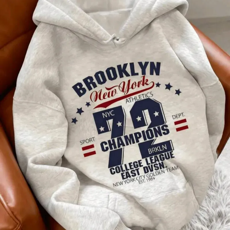 Sudadera con capucha diseño brooklyn 72