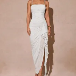 Vestido blanco elegante