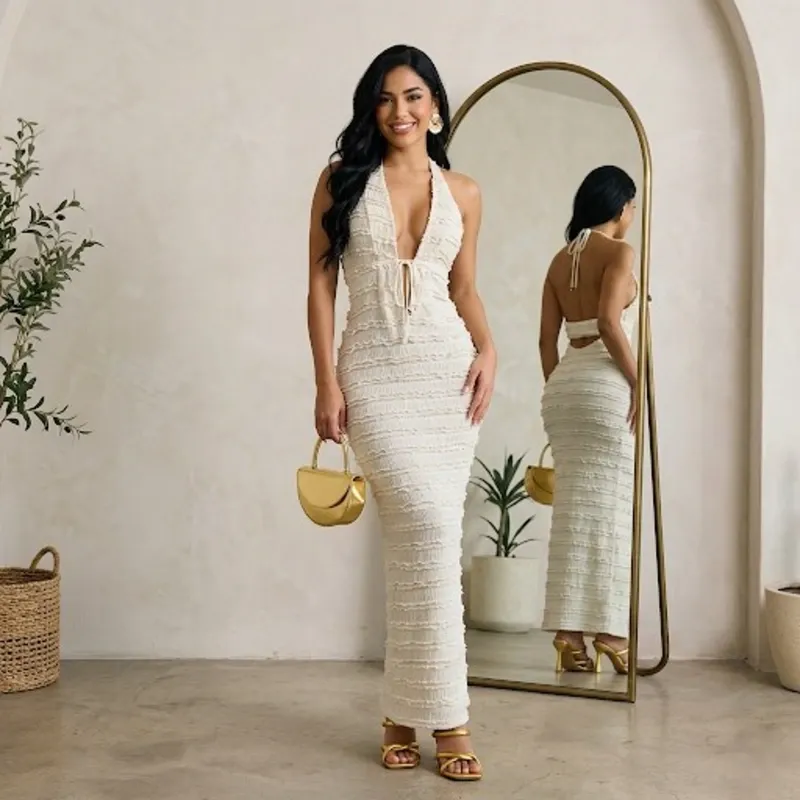🤎 Vestido d punto — Beich