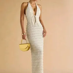 🤎 Vestido d punto — Beich