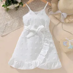 🤍 Vestido de vuelos — Blanco