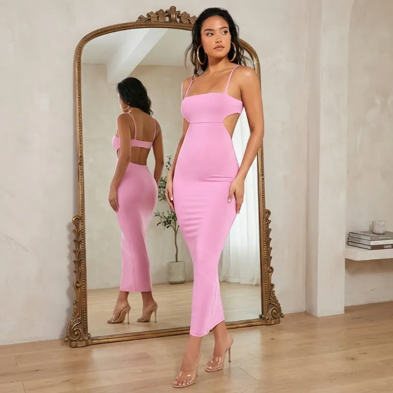 🩷 Vestido largo — Rosado