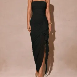 Vestido negro elegante