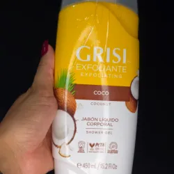 ✨️Grisi Exfoliante Coco, un jabón líquido corporal (gel de ducha)
