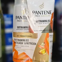 Set pantene de Biotinamina B3 Anti Caida
