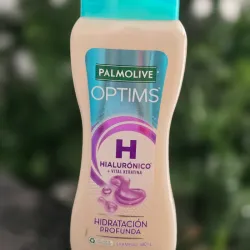 🫧Shampoo Palmolive Optims Hydrate con Ácido Hialurónico + Vital Keratina en su presentación de 680 mL.