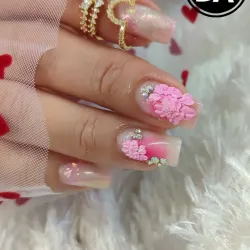 Relieve con moldes y esmaltes 