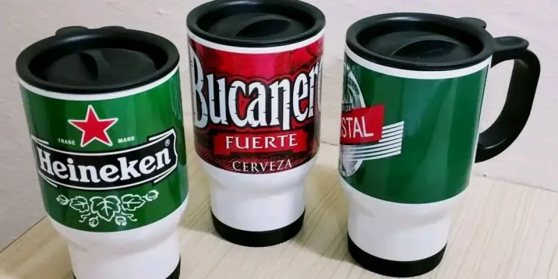 Jarra térmica blanca 
