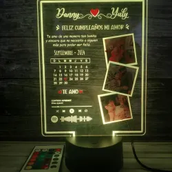 Lámpara personalizada 