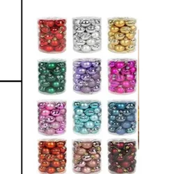 Bolas de Navidad 6 cm 