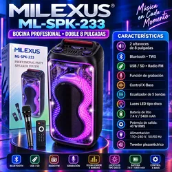 Bocina Milexus 233