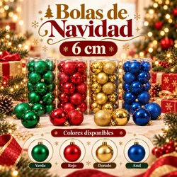 Bolas de Navidad 6 cm