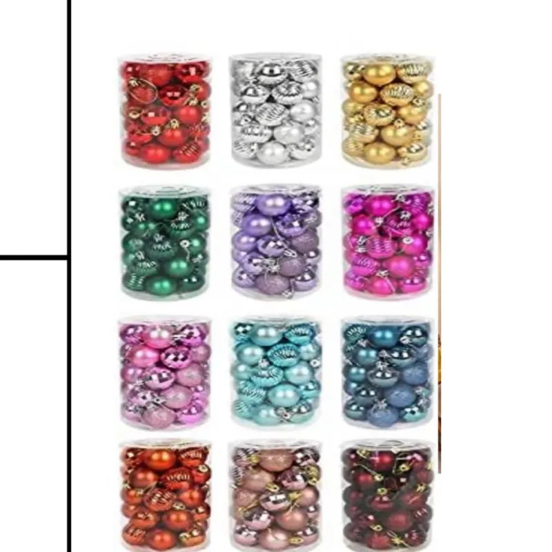 Bolas Navidad de 8 cm 