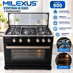 Cocina 5 Quemadores código 900