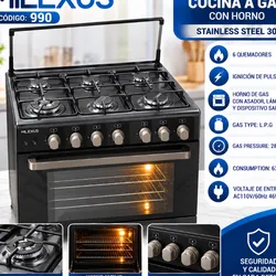 Cocina 6 Quemadores código 990