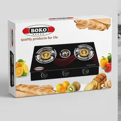 Cocina BOKO 3 Quemadores Vitroceramica