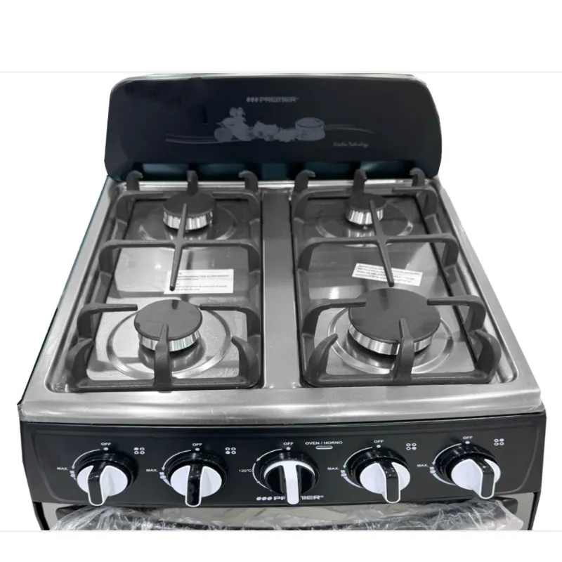 Cocina con Horno de 4 Quemadores Premier 