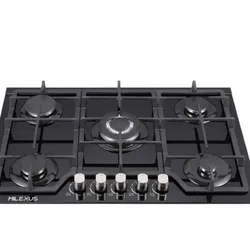 Cocina de Empotrar Milexus 5 Q Negra 