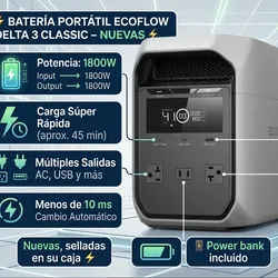 ECOFLOW DELTA 3 CLÁSICA