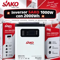Inversor y Batería SAKO