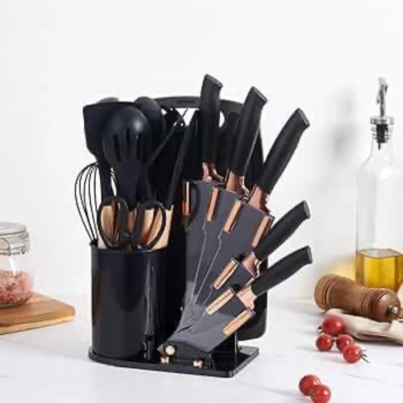 Juego Cuchillo y Cucharones HGJ-D19