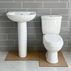 Juego de tasa y lavamanos