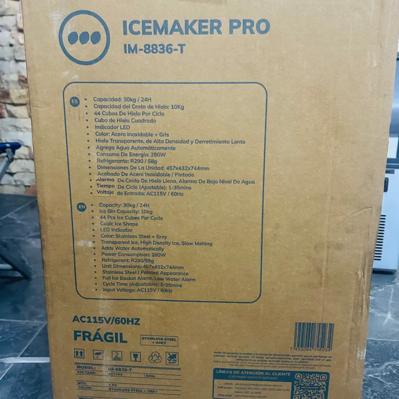 Máquina de Hielo de 30 kg 