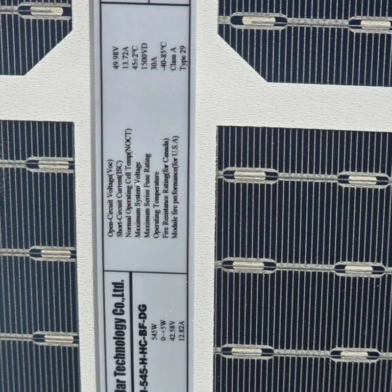 PANEL SOLAR 540 WATT