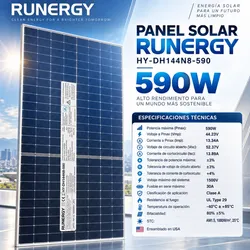 PANEL SOLAR 590 WATT