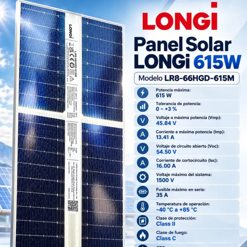 PANEL SOLAR 615 LONGY