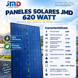 Panel Solar 620 watt JMD