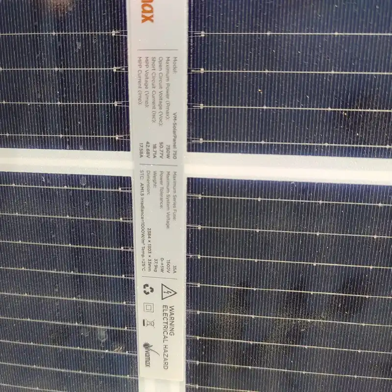 Panel Solar Vivamax 750w