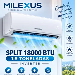 SPLIT 1.5 TONELADAS INVERTER