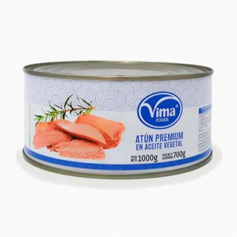 Atún Premium en Aceite Vegetal Vima Foods 1000g