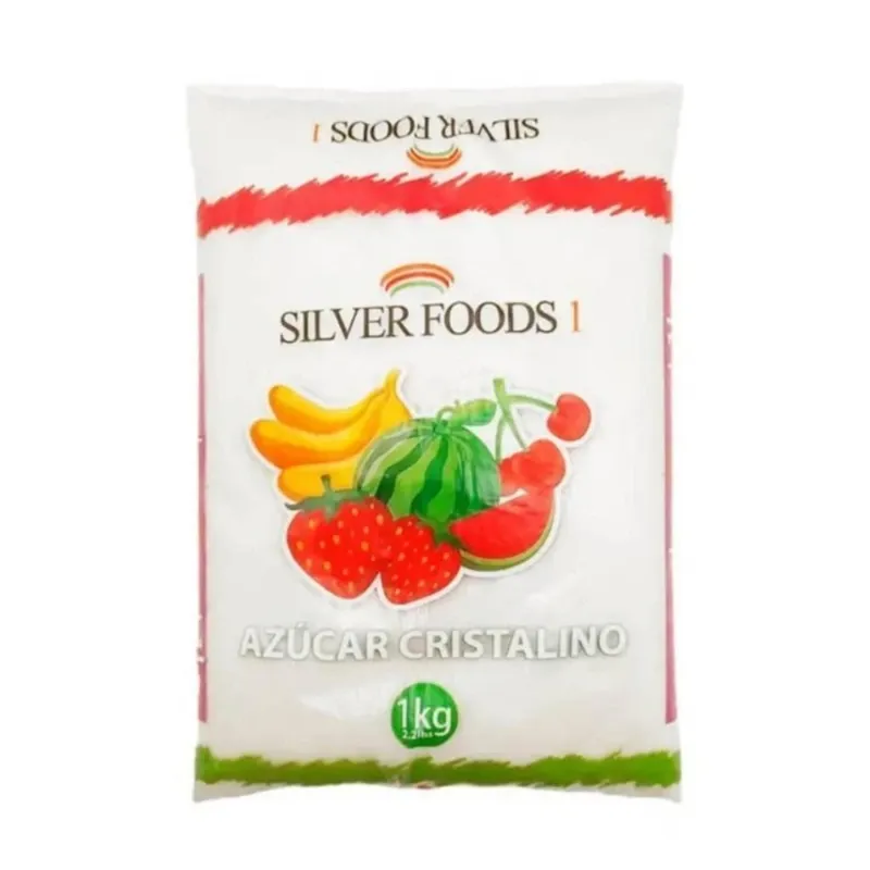 Azúcar Cristalino Silver Foods 1Kg